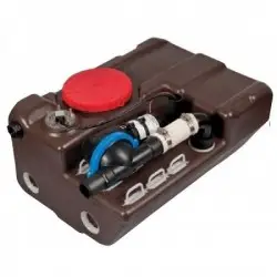 Depósito de água negra...