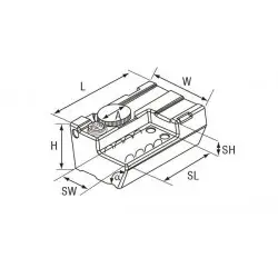 Depósito de água negra...