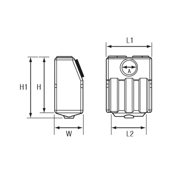 Serbatoio verticale per acque nere Zefiro - 40 L - N°2 - comptoirnautique.com