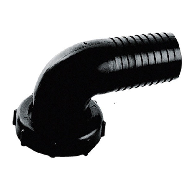 Raccordo a 90° 1 1/2 tubo Ø38 mm - femmina - N°1 - comptoirnautique.com