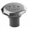 Casquillo de poliamida rellena de vidrio, tapón de acero inoxidable, para gasóleo de Ø51 mm