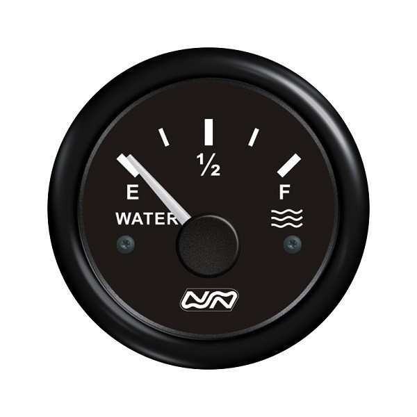 Compteur de jauge eau douce 0-190 Ohms - N°1 - comptoirnautique.com