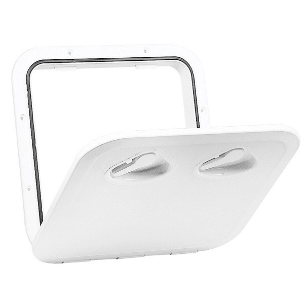 Trappe d'accès Top Line 370 x 375 mm - noire - N°1 - comptoirnautique.com