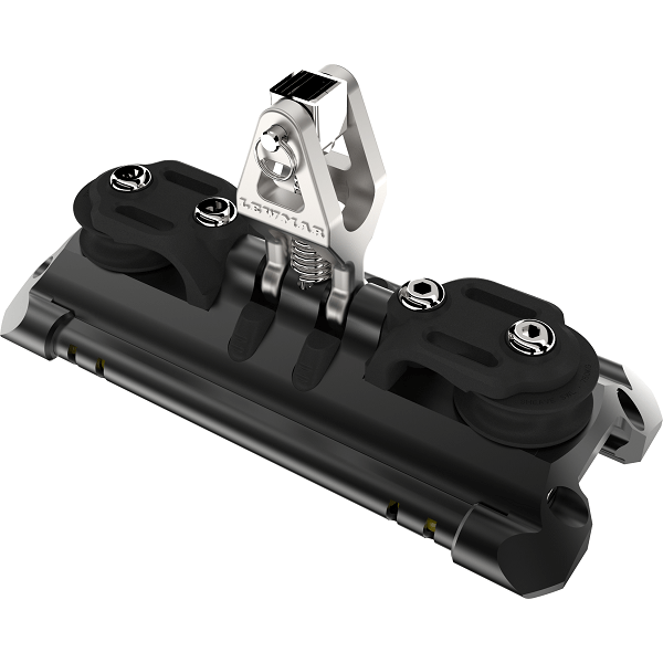 NTR Torlon ball bearing carriage with universal joint and 2 control sheaves - T2 - N°1 - comptoirnautique.com