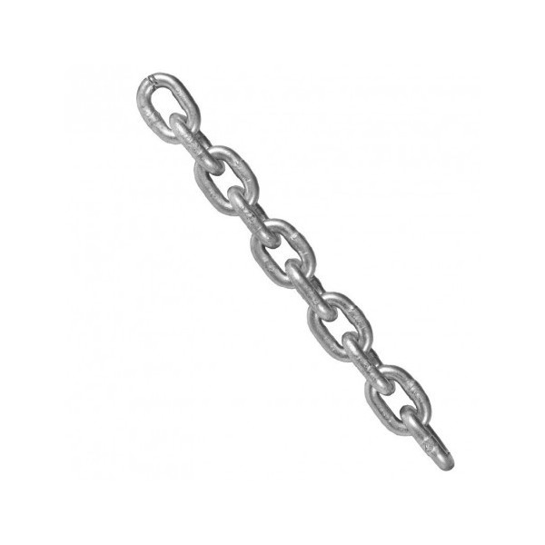 Force 7 Ø 10 mm galvanized chain - ISO - N°1 - comptoirnautique.com