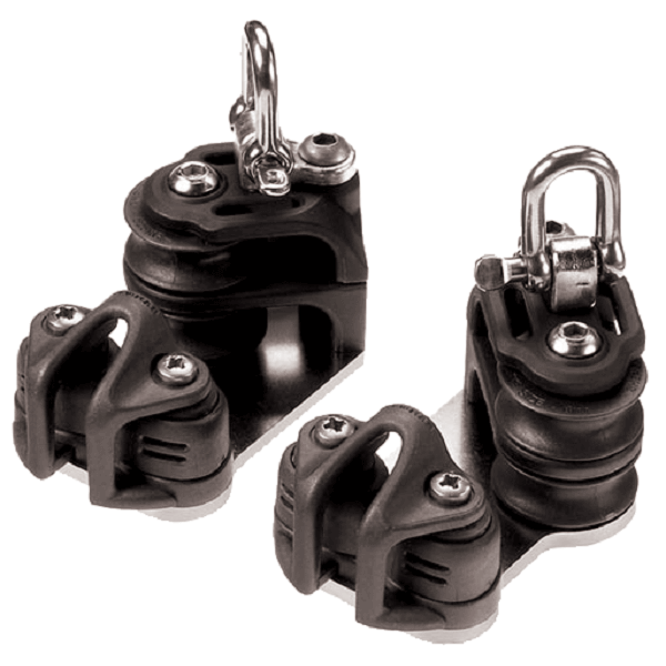 Pulegge e gallocce di comando doppie (coppia) - T1 - N°1 - comptoirnautique.com