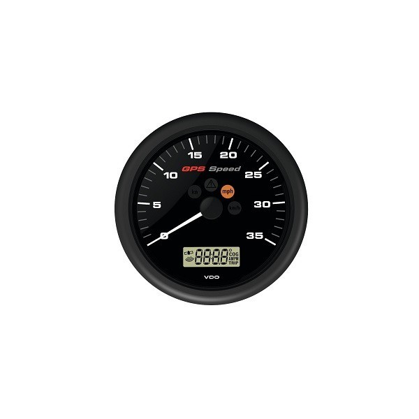 GPS Tachimetro 0-35 nodi / kmh / mph - Ø 110 mm - Viewline - N°1 - comptoirnautique.com