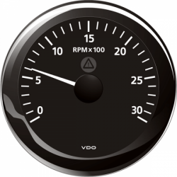 Rev counter - 8000rpm - Ø...