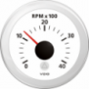 Rev counter - 8000rpm - Ø 52 mm - Viewline