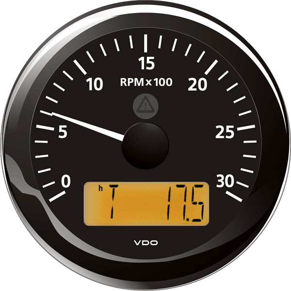 -contagiri con timer - 7000rmp Ø85mm - N°1 - comptoirnautique.com