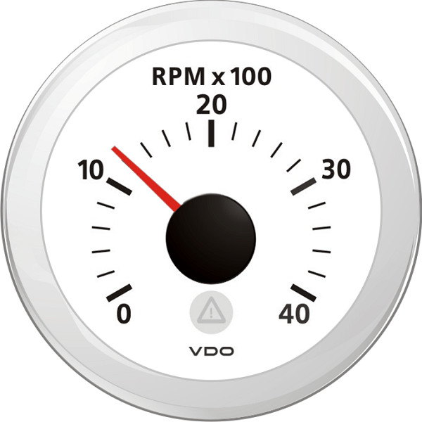 Drehzahlmesser - 6000rpm - Ø 85 mm - Viewline - N°1 - comptoirnautique.com