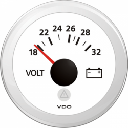 Voltmeter 8-16V - Viewline