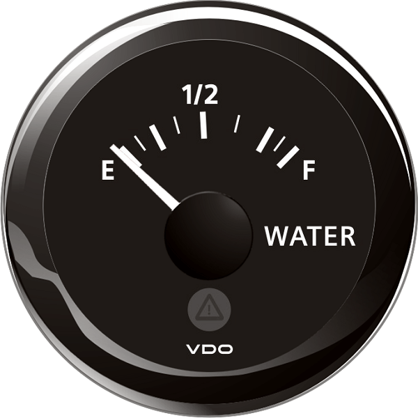 Water level indicator - for Ø 52 mm resistive gauge - Viewline - N°1 - comptoirnautique.com