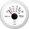 Manometro olio 0-10 bar 0-150 psi - 10-184 Ohm - Viewline - N°1 - comptoirnautique.com