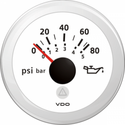 Öldruckmanometer 0-5 bar...