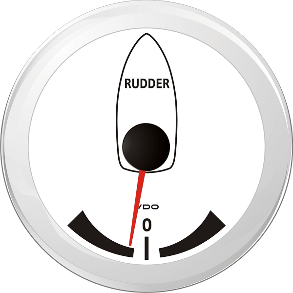 Indicateur d'angle de barre Ø 52 mm - Viewline - N°1 - comptoirnautique.com