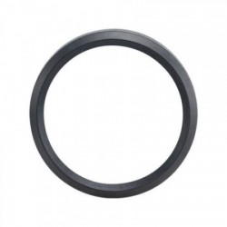 Ø52 mm round bezel - black