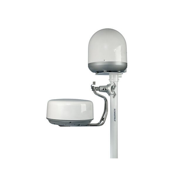 Mâtereau SC100 autres radômes 2KW/4KW + support antenne Satcom/Tv de 40cm - N°1 - comptoirnautique.com