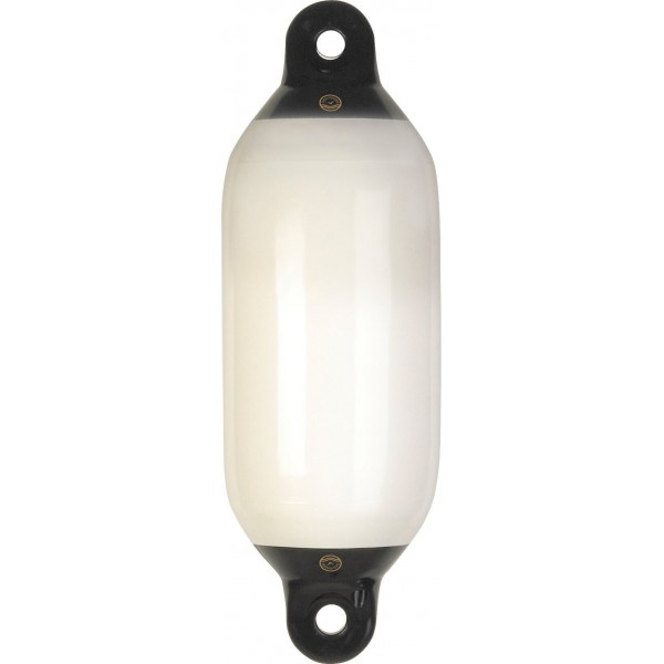 Guardabarros blanco Heavy Duty Ø200 mm - L. 635 mm - N°1 - comptoirnautique.com