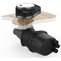 guindeau vertical VX2+ 24V sans poupée avec motoréducteur