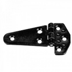 Angled hinge with stainless...