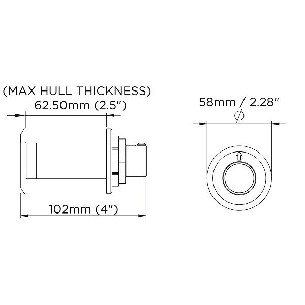 Telecamera subacquea-HD Eyes Ocean Gen2 12V - Bronzo - PAL - N°2 - comptoirnautique.com