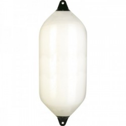 Pare-battage cylindrique Heavy Duty Ø80 cm x 205 cm blanc
