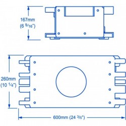 Grey water tank 16 L