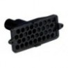 25 mm or 38 mm strainer with top outlet