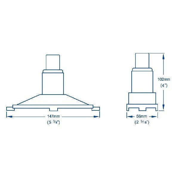 25 mm- oder 38 mm-Sieb mit Auslass an der Oberseite - N°2 - comptoirnautique.com