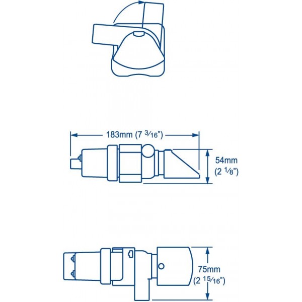 Bomba de porão eléctrica Supersub Standard 500 - 12V - 32 L/min - N°2 - comptoirnautique.com 