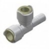 Grooved T-fitting - 15mm