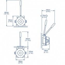 Manuelle Bilgenpumpe MK5...