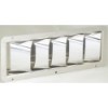 Griglia di ventilazione in acciaio inox - N°1 - comptoirnautique.com