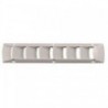 Plastic ventilation grille - off-white