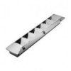 Plastic ventilation grille - chrome-plated - N°1 - comptoirnautique.com