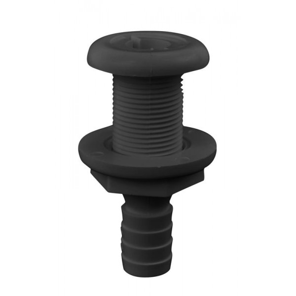 Passe-guscio in polipropilene nero - Ø 19 mm - N°1 - comptoirnautique.com