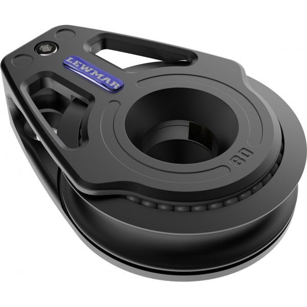 Puleggia piana Racing HR-a ponte singolo - 155 mm - N°1 - comptoirnautique.com