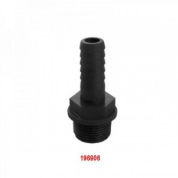 Conector macho reto de...
