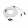 RCA cable - 2 inputs - 3.66 m - N°1 - comptoirnautique.com