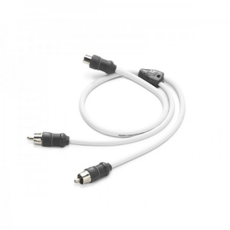 Câble RCA en Y - 1 jack femelle + 2 plugs mâle