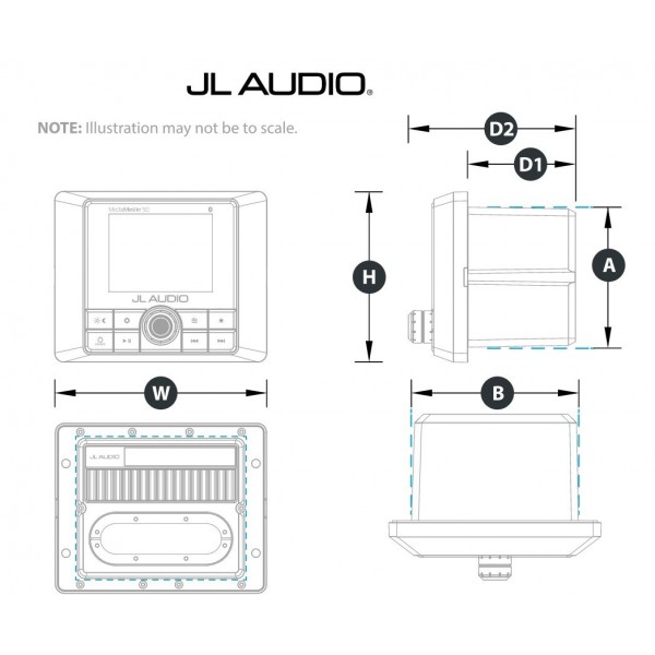 MediaMaster 50 stereo station JL Audio - N°2 - comptoirnautique.com