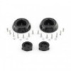 Socle pour fixer les enceintes JL Audio VeX - Aluminium anodisé noir - N°1 - comptoirnautique.com