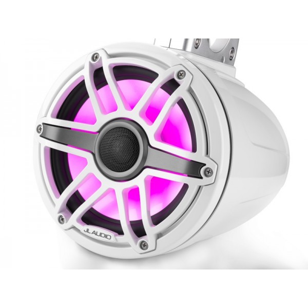 Enceintes coaxiales - M6 ETXv3 JL Audio - Sport - Blanc avec LED - 7.7" - N°2 - comptoirnautique.com