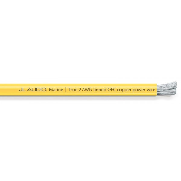Câble électrique jaune - 2 AWG - 15,2 m - N°1 - comptoirnautique.com