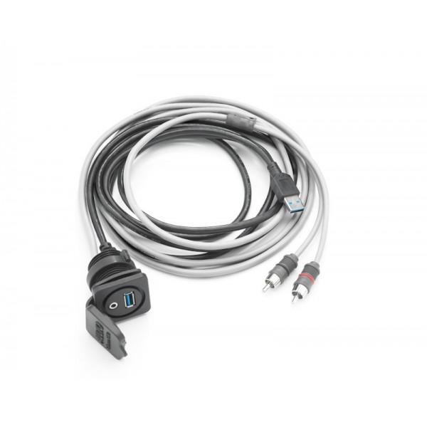Porte USB 2.0 e 3.0 + jack di ingresso audio da 3,5 mm - N°1 - comptoirnautique.com