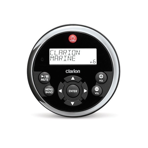 Wired remote control with LCD display - Clarion Marine - N°1 - comptoirnautique.com 