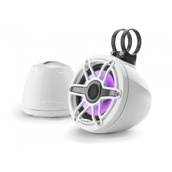 Enceintes coaxiales M6 VeX JL Audio - Sport - Blanc avec LED - 6.5" - N°1 - comptoirnautique.com