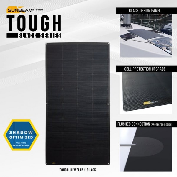 Panel solar T106x54FS - Negro - Tacto rasante - N°1 - comptoirnautique.com