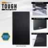 Solar Panel T106x54FS - Black - Flush Touch - N°1 - comptoirnautique.com